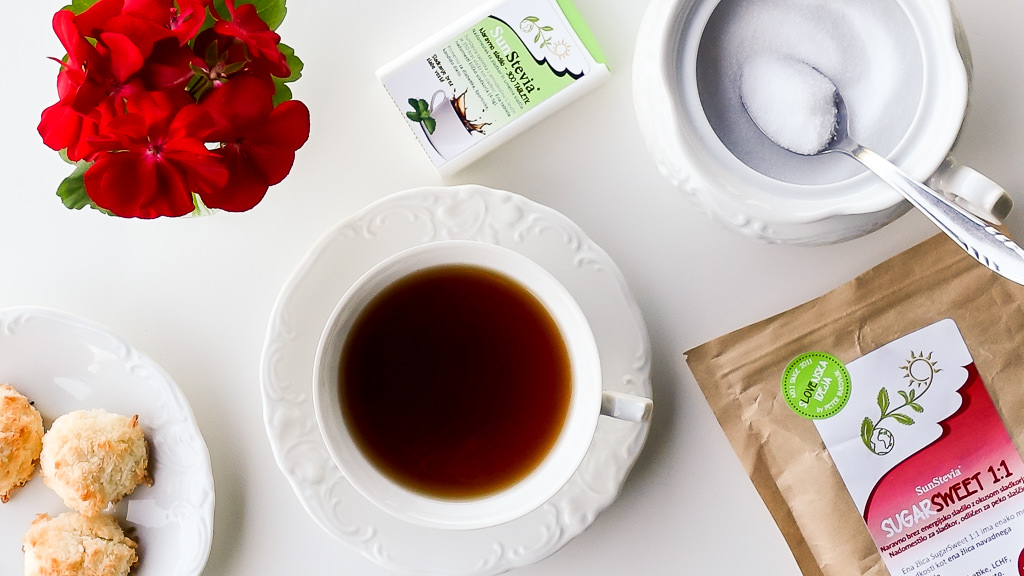 Uporaba izdelkov SunStevia in SugarSweet