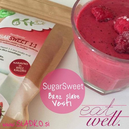 Manjša količina sladkorja - SugarSweet
