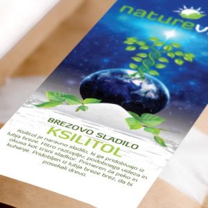 NatureVibe, XYLITOL Ksilitol, brezov sladkor,