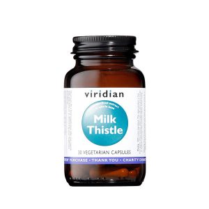 Standardiziran pegasti badelj Viridian 30 kapsul