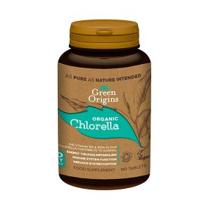 Chlorella alga v stisnjenkah Green Origins, 180 tablet