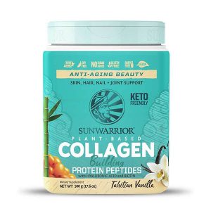 Veganski kolagen SunWarrior - okus tahitijska vanilija, 500 g