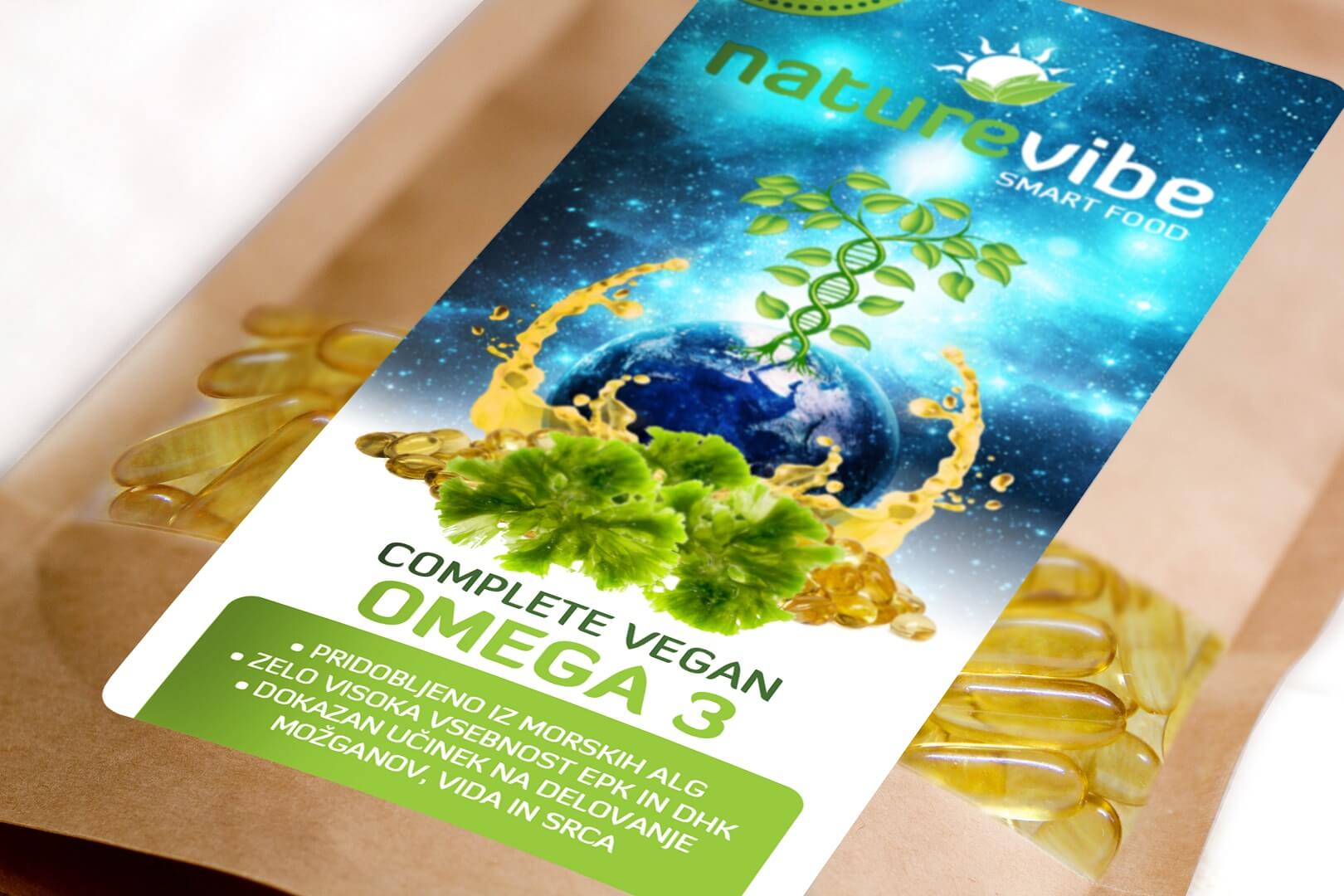 NatureVibe Complete Vegan Omega 3