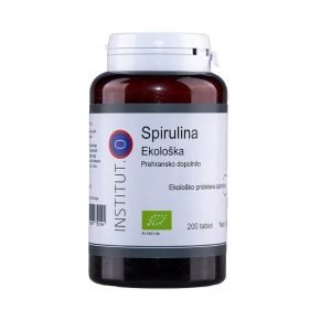 Ekološka spirulina alga v tabletah - 200 tablet
