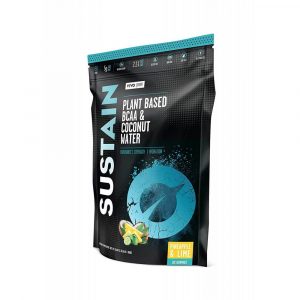 Veganske aminokisline BCAA Sustain Vivo Life - ananas in limeta, 200 g